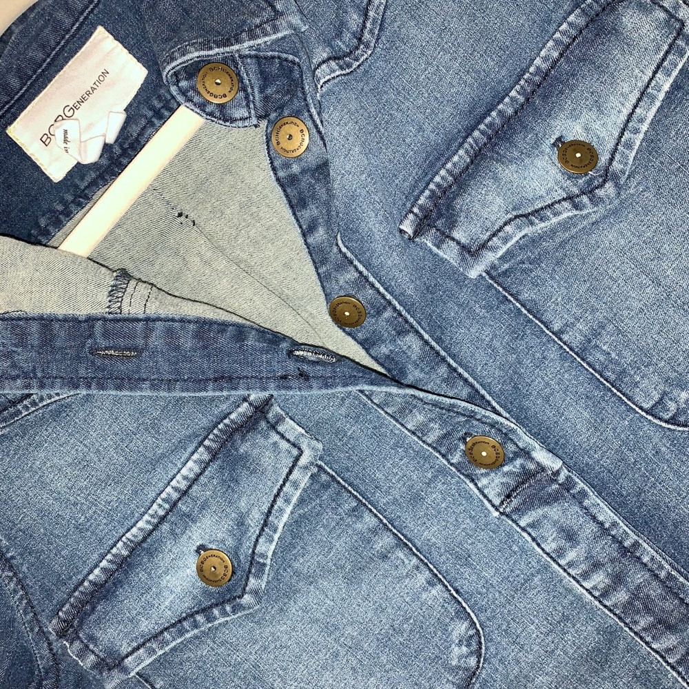 Bcbgeneration Denim Button Down Nwots - image 5